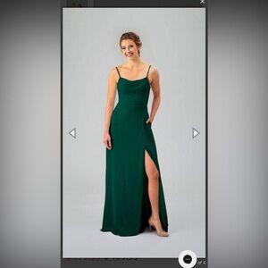 Chic Forest Green Maxi Dress